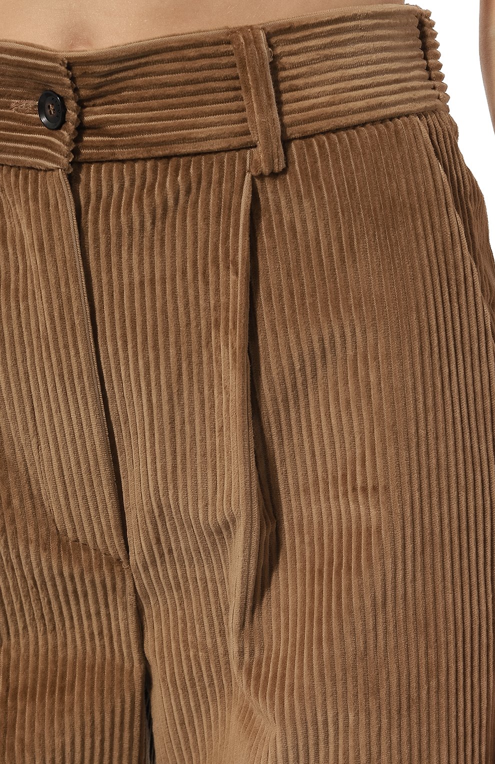 Вельветовые брюки KITON светло-коричневого цвета по цене 74400 руб., арт. D50105K0561B, фото 5 Вельветовые брюки KITON, арт. D50105K0561B, фото 5