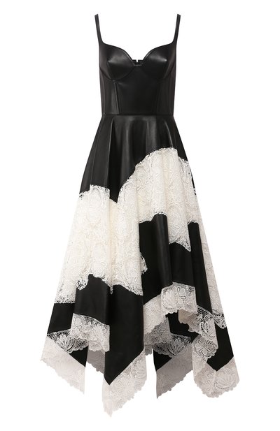 Кожаное платье ALEXANDER MCQUEEN, арт. 621732/Q5ADU, фото 1