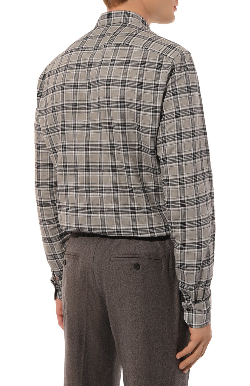 Льняная рубашка KITON, арт. UMCBUBAH08816, фото 4