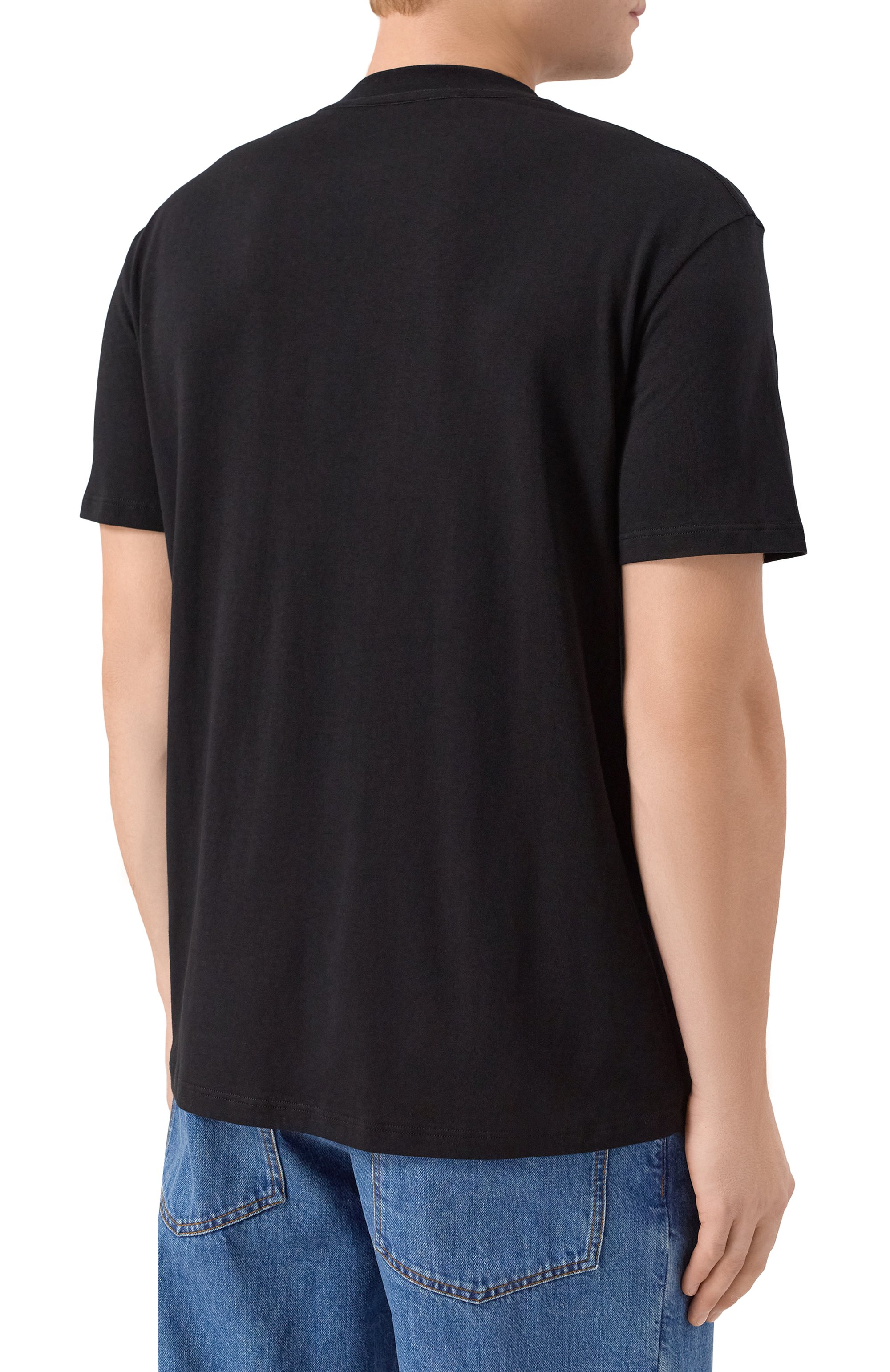 Хлопковая футболка VALENTINO, арт. 7V3MG10V/AQ8, фото 4