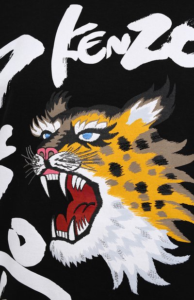 Хлопковая футболка KENZO, арт. FB52TS6404SK, фото 5