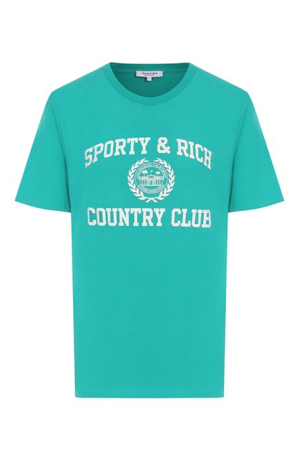 Женская хлопковая футболка SPORTY AND RICH, арт. T0089625218GR37