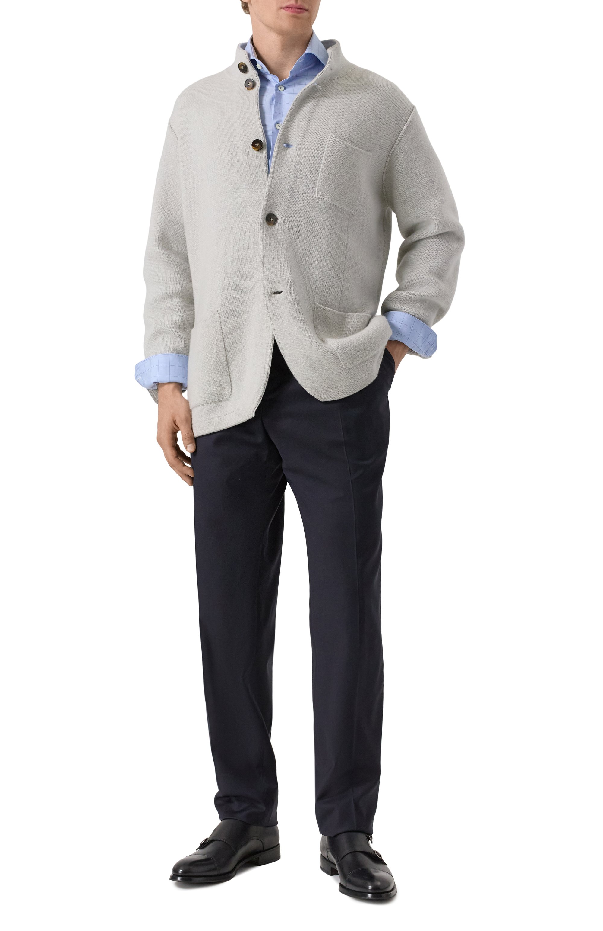 Кашемировый кардиган KITON, арт. UMK064101, фото 2