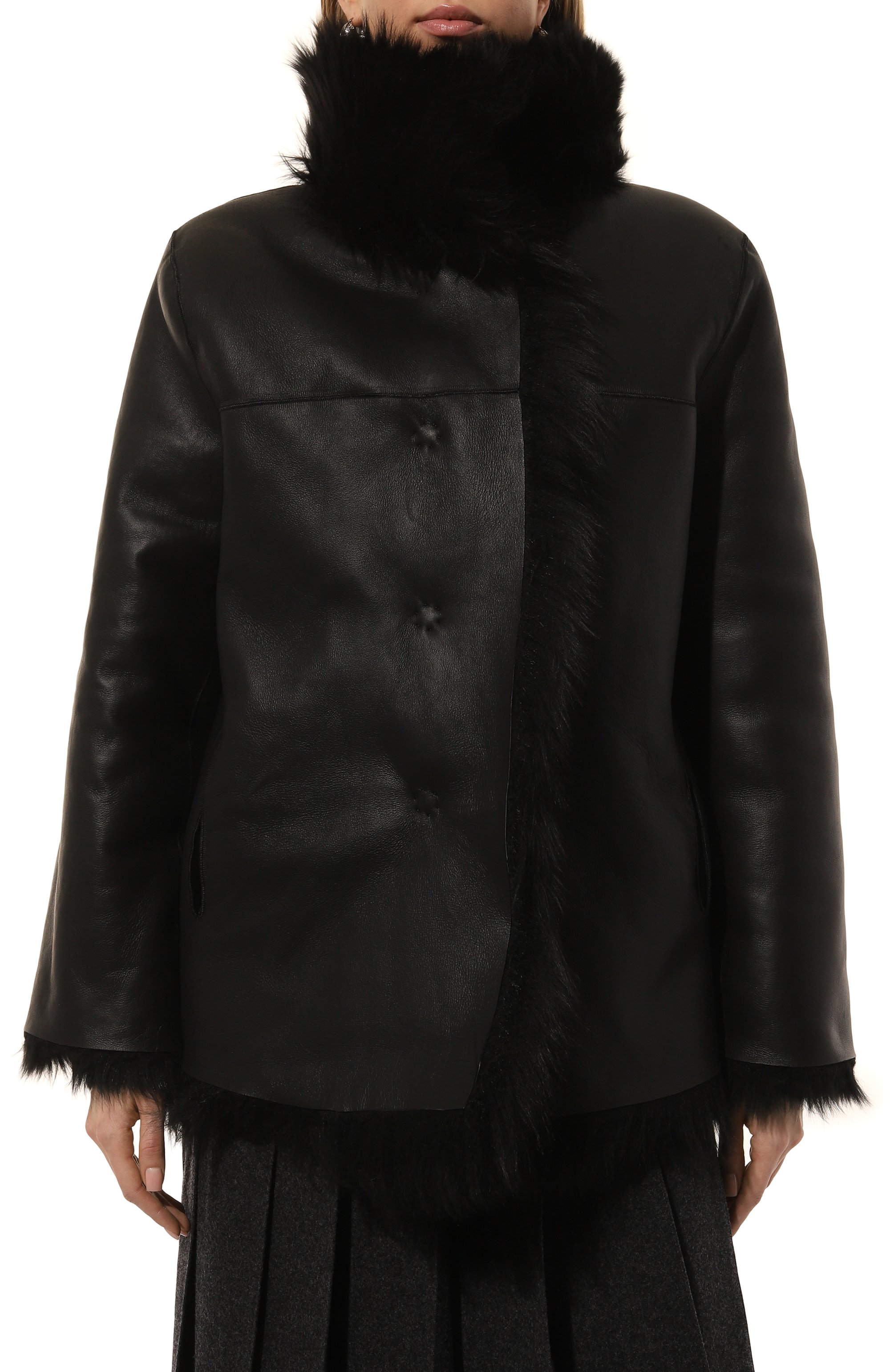 Двусторонняя дубленка из овчины CHAUD STUDIO, арт. MARILYN24, фото 5