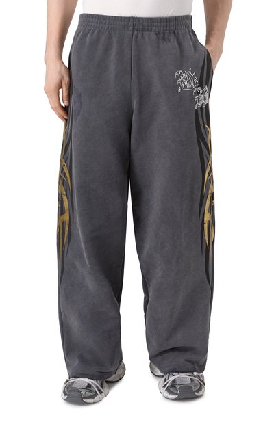 Хлопковые брю�ки BALENCIAGA, арт. 803266/TRVR6, фото 3