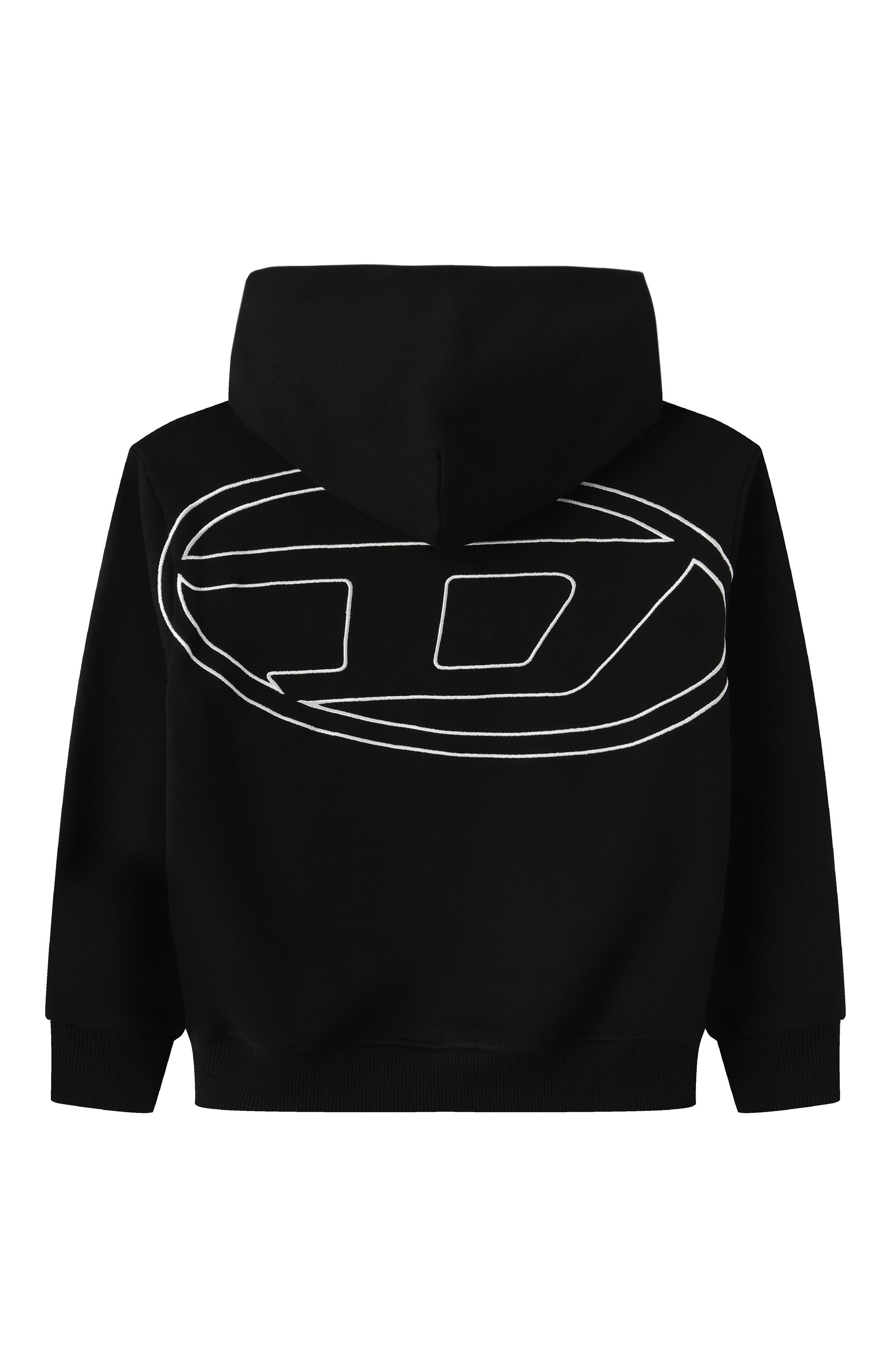 Хлопковое худи DIESEL, арт. J02275/0GYCJ, фото 2