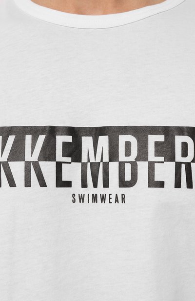 Хлопковая футболка DIRK BIKKEMBERGS, арт. BKK2MTS03, фото 5