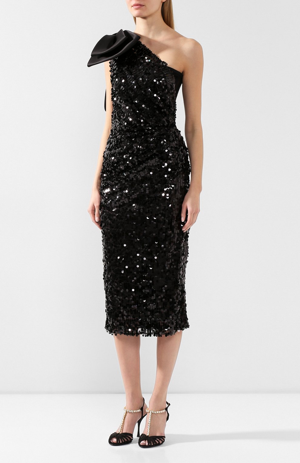 Платье с пайетками DOLCE & GABBANA, арт. F6F9UT/FLSA8, фото 3
