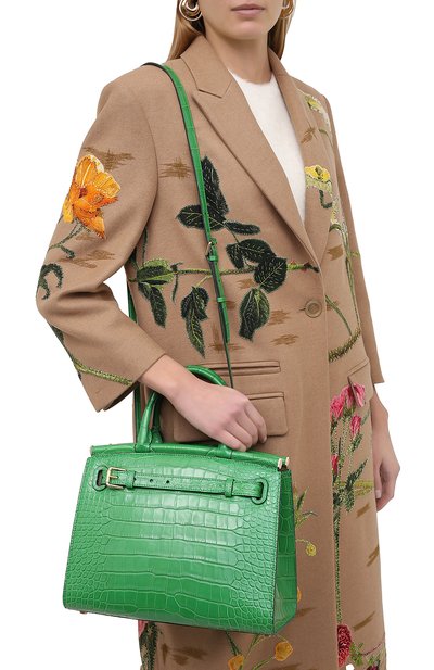 Сумка rl50 large из кожи аллигатора RALPH LAUREN, арт. 435769042/AMIS, фото 5