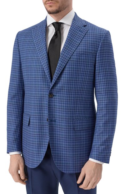 Шерстяной пиджак CORNELIANI, арт. 256008-2516388, фото 5