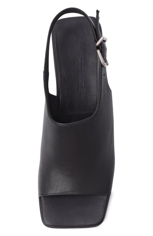 Кожаные босоножки K10 Block Vic Matie 1K5454D_K10C070101 Чёрный  1K5454D_K10C070101 Фото 6