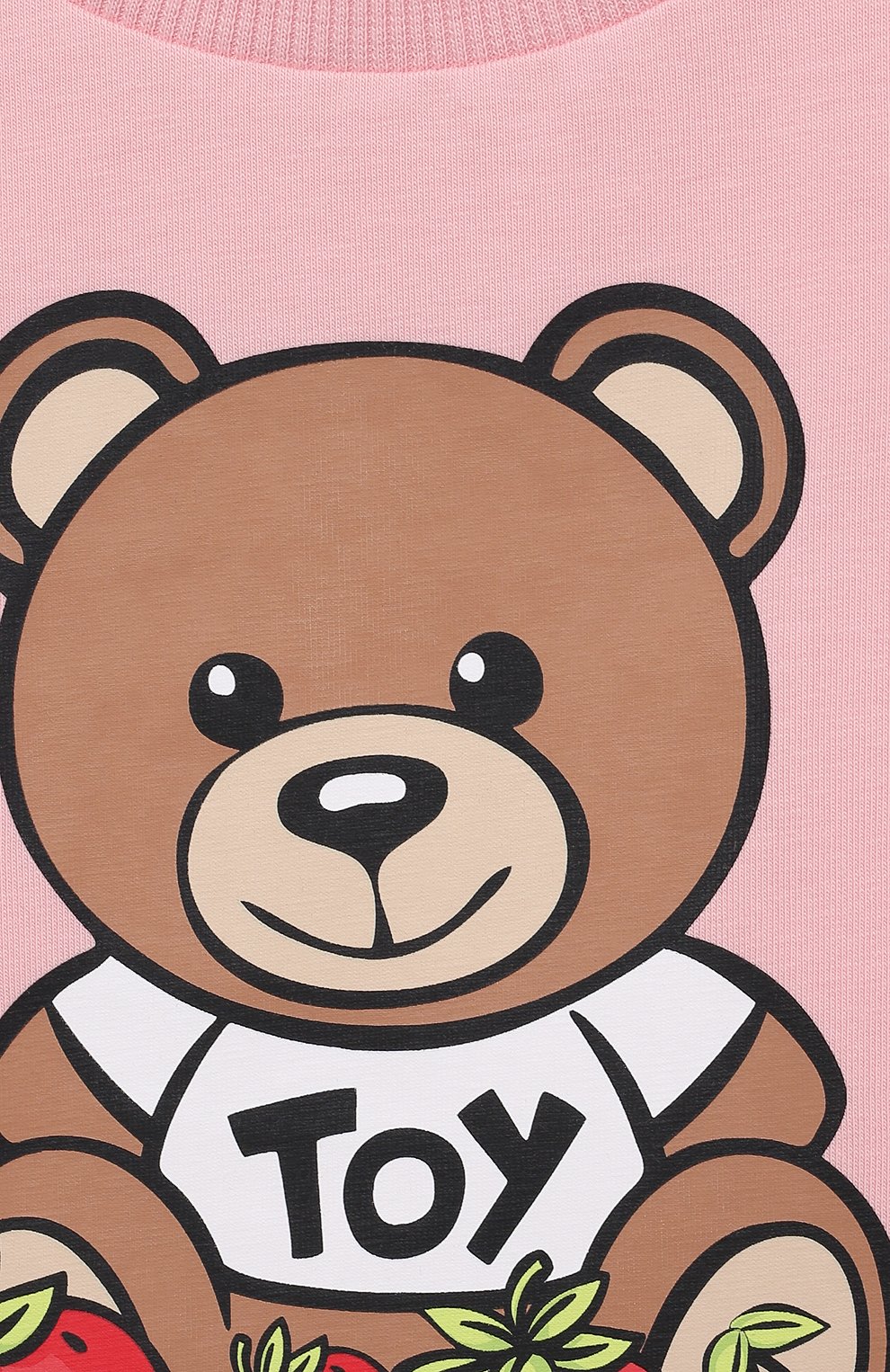 Хлопковая футболка MOSCHINO, арт. HDM04E/LBA00/10A-14A, фото 3