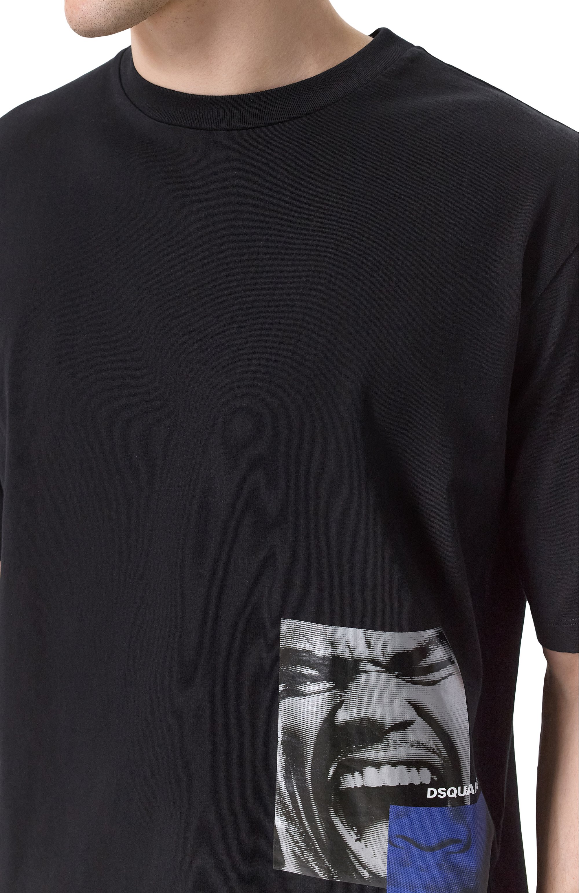 Хлопковая футболка DSQUARED2, арт. S71GD1537/D20020, фото 5