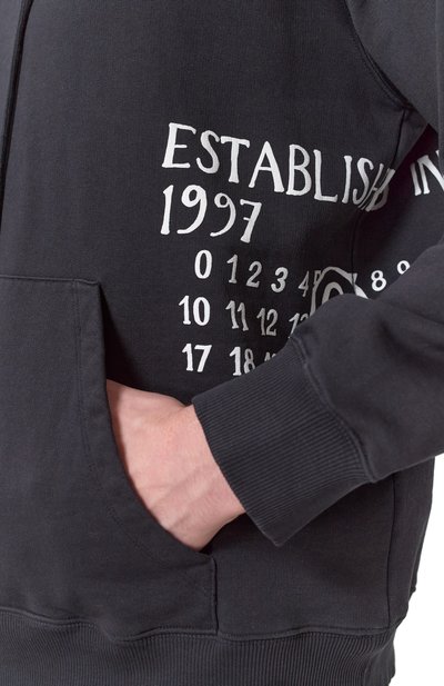 Хлопковое худи MM6, арт. SH0GU0026/M25012, фото 5