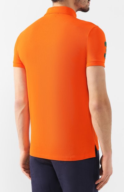 Хлопковое поло POLO RALPH LAUREN, арт. 710692227, фото 4