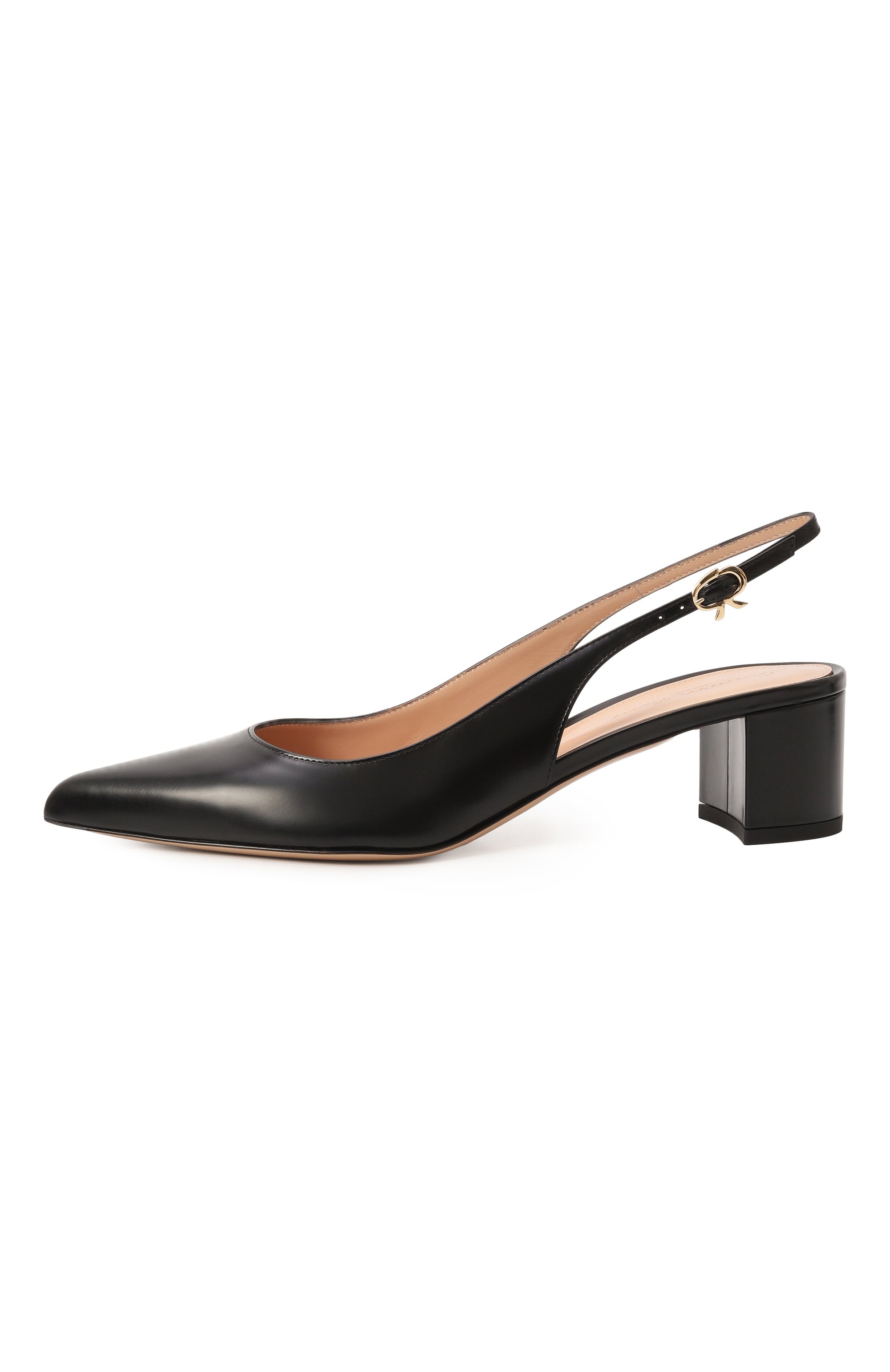 Кожаные туфли piper sling 45 GIANVITO ROSSI, арт. G95479.45RIC.T0KI0NER0, фото 4