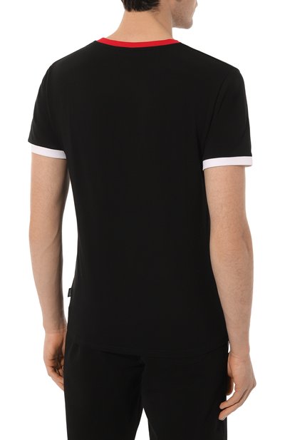 Хлопковая футболка MOSCHINO, арт. A0711/4410, фото 4