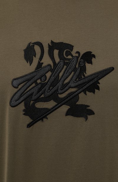 Хлопковая футболка ZILLI, арт. TSR001M0110VLIS00M, фото 5