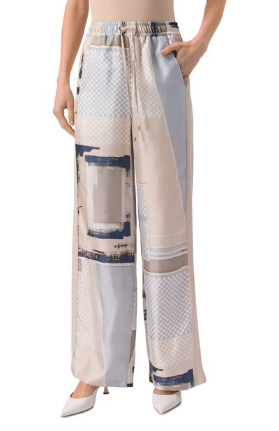 Атласные брюки LORENA ANTONIAZZI, арт. E2553PA31E/4916, фото 3