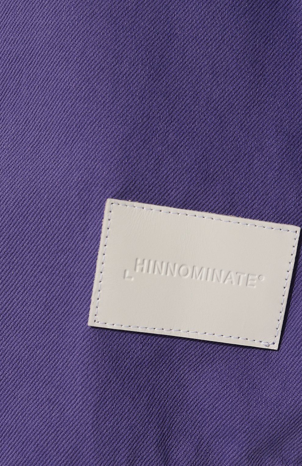 Джинсовая рубашка HINNOMINATE фиолетового цвета по цене 22650 руб., арт. HDS3/HNW890, фото 5 Джинсовая рубашка HINNOMINATE, арт. HDS3/HNW890, фото 5