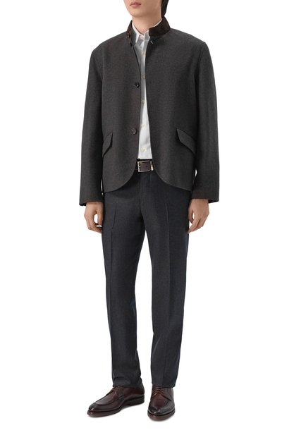 Хлопковая сорочка LORO PIANA, арт. FAQ1956, фото 2