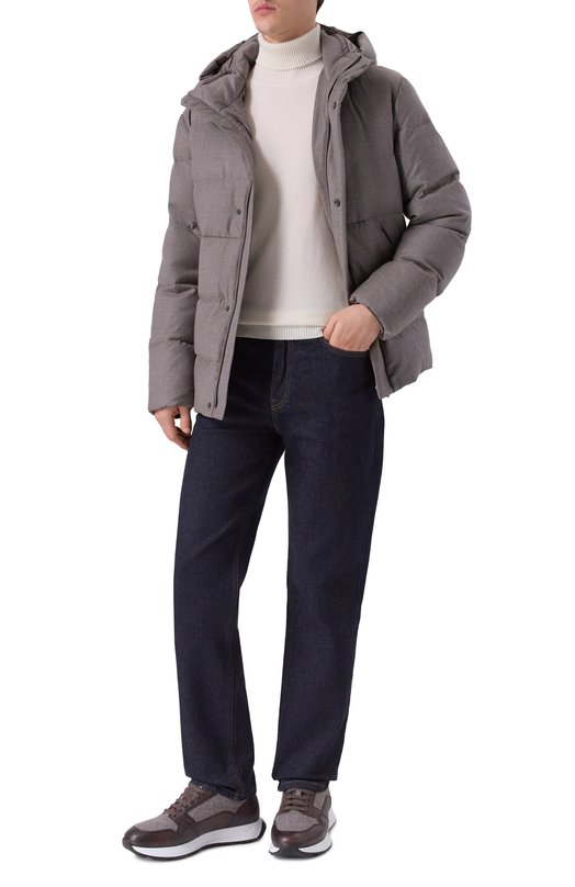 Шерстяной пуховик Duno VIRTUS/B0LZAN0 Серый  VIRTUS/B0LZAN0 Фото 2