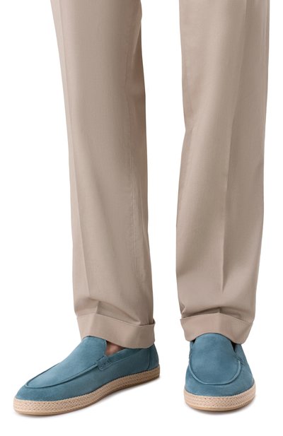 Замшевые эспадрильи DOUCAL'S, арт. DU3428MALNUY009A, фото 3