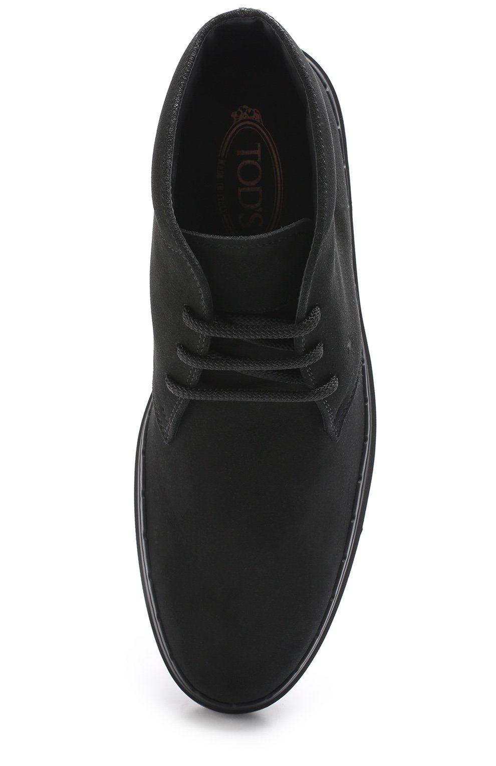 Замшевые ботинки на шнуровке TOD’S, арт. XXM39A00D80HSEB999, фото 5