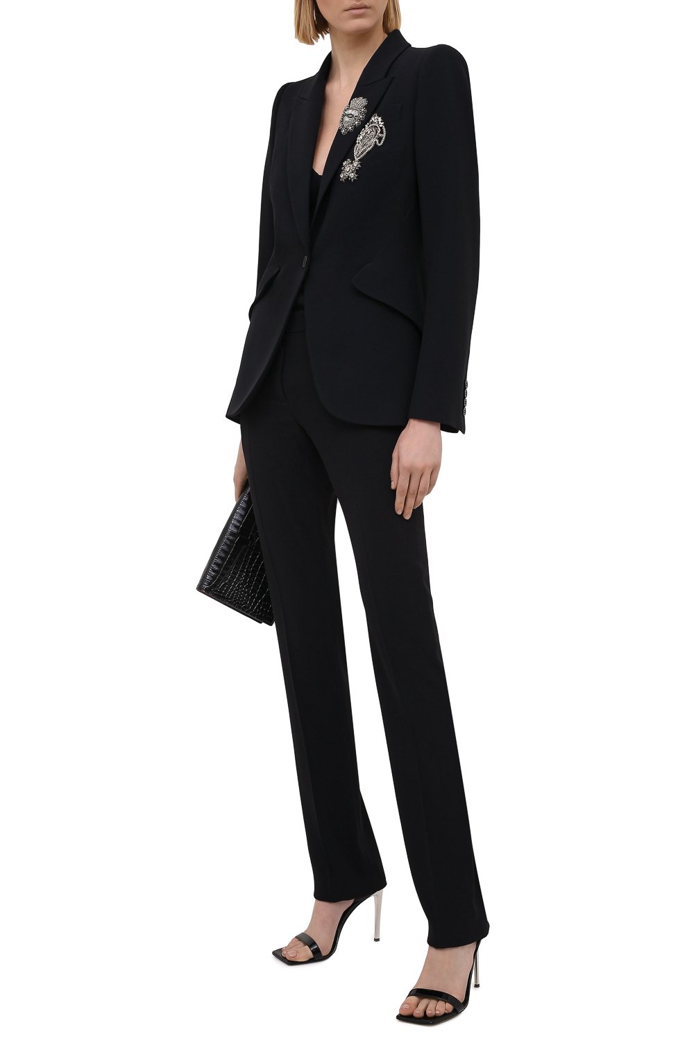 Брюки ALEXANDER MCQUEEN, арт. 589426/QEAAA, фото 2