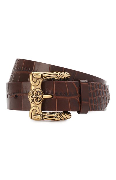 Кожаный ремень SAINT LAURENT, арт. 529816/06A0W, фото 1