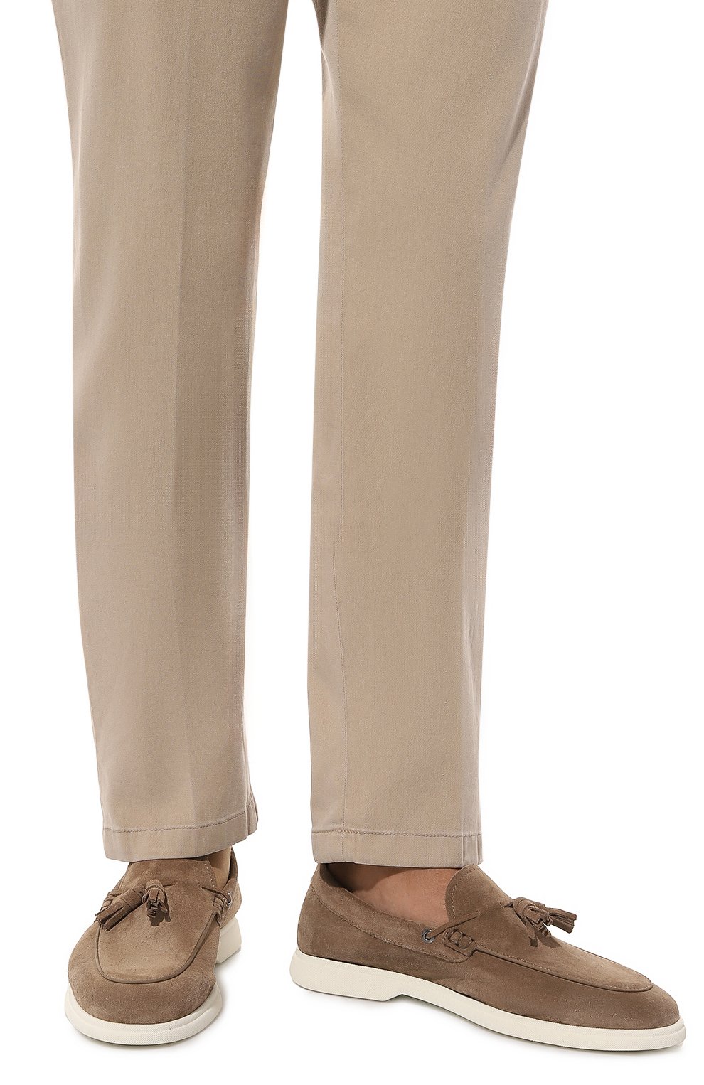 Замшевые лоферы BOSS, арт. 50517133, фото 3