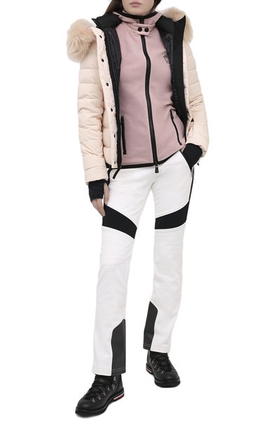 Кардиган MONCLER розового цвета по цене 63000 руб., арт. F2-098-8G710-00-80093, фото 2 Кардиган MONCLER, арт. F2-098-8G710-00-80093, фото 2