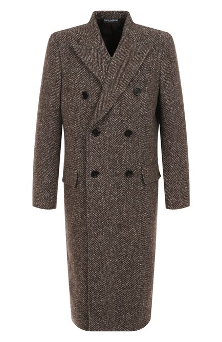 Мужское шерстяное пальто DOLCE & GABBANA, арт. G038ZT/FC2FD
