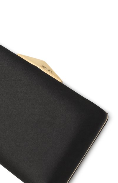 Клатч clemmie JIMMY CHOO черного цвета по цене 231000 руб., арт. CLEMMIEHH0, фото 3 Клатч clemmie JIMMY CHOO, арт. CLEMMIEHH0, фото 3