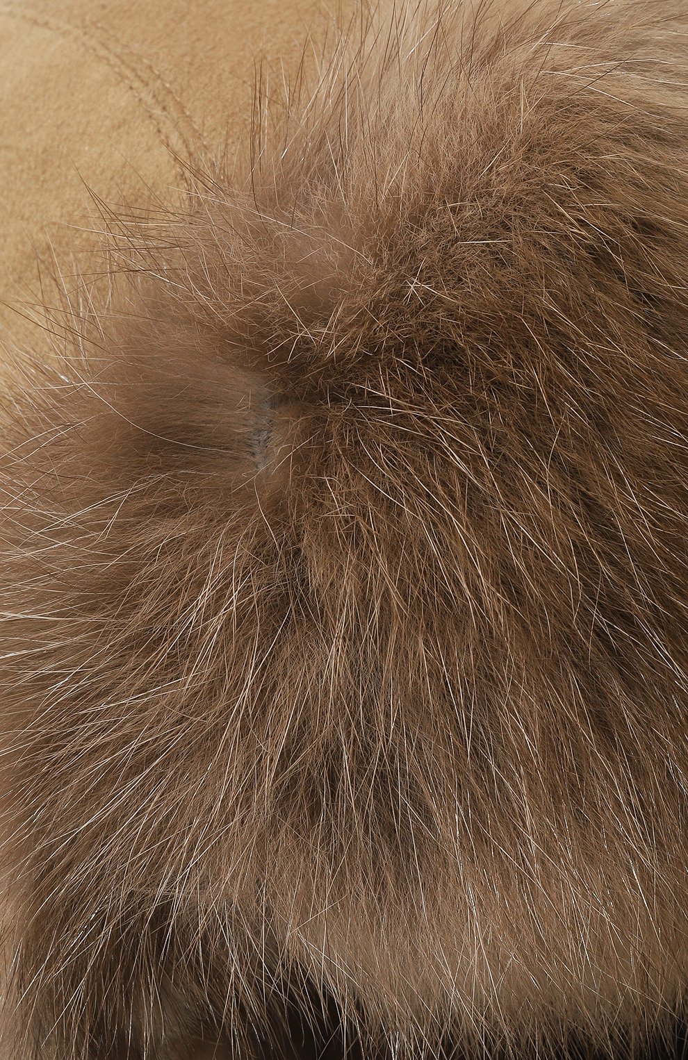 Кашемировая шапка-ушанка с мехом соболя VICTORIA KUSENKOVA, арт. 099103605153, фото 4