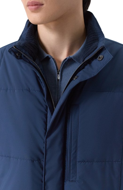 Пуховая куртка MVST 53453/0LMETEX AMEDE0 Синий  53453/0LMETEX AMEDE0 Фото 5