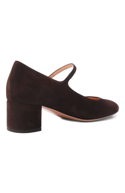 Замшевые туфли mary ribbon 45 GIANVITO ROSSI, арт. G22358.45RIC.CAMM0KA, фото 5