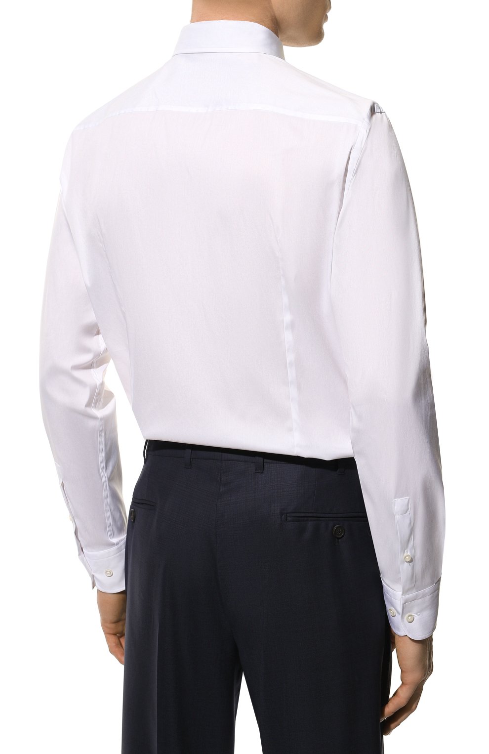 Хлопковая рубашка BOSS, арт. 50473467, фото 5