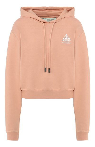Женский хлопковое худи OFF-WHITE, арт. 0WBB016R190030430301