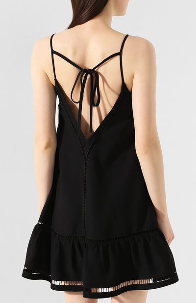 Платье REDVALENTINO черного цвета по цене 82200 руб., арт. TR0VA12D/51B, фото 4 Платье REDVALENTINO, арт. TR0VA12D/51B, фото 4
