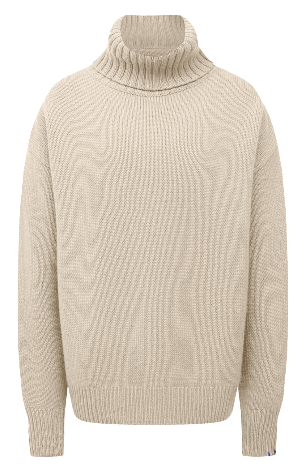 Кашемировый свитер EXTREME CASHMERE светло-бежевого цвета по цене 63400 руб., арт. 020/0VERSIZE XTRA, фото 1 Кашемировый свитер EXTREME CASHMERE, арт. 020/0VERSIZE XTRA, фото 1