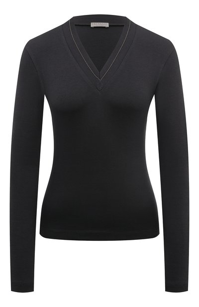 Женский хлопковый пуловер BRUNELLO CUCINELLI, арт. M0TC8EL512