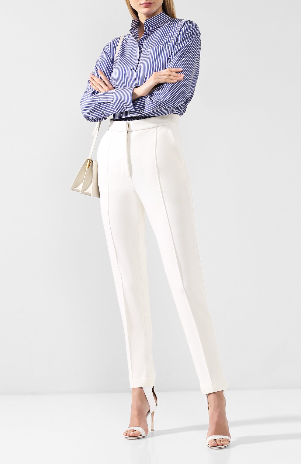 Шерстяные брюки GIORGIO ARMANI, арт. 3GAP88/AJXAZ, фото 2