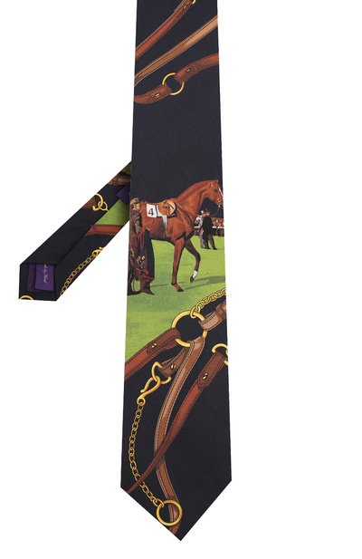 Шелковый галстук RALPH LAUREN, арт. 791773344, фото 2