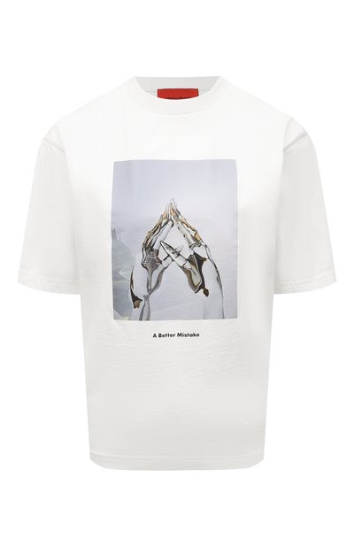 Хлопковая футболка A BETTER MISTAKE, арт. 05D12TS130W JS001PD, фото 1