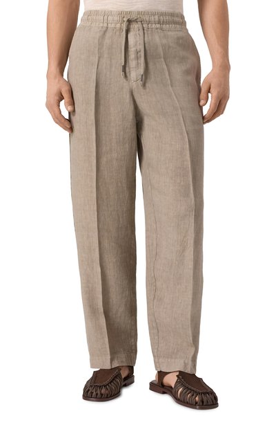 Льняные брюки INLINUM, арт. PAJAMA18, фото 3