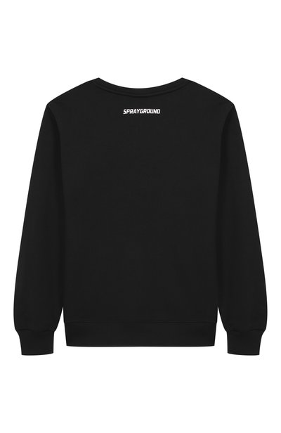 Хлопковый свитшот SPRAYGROUND, арт. SPY1537GBLK/SLEEPY SPRAY SQUAD REGULAR CREWNECK BL, фото 2