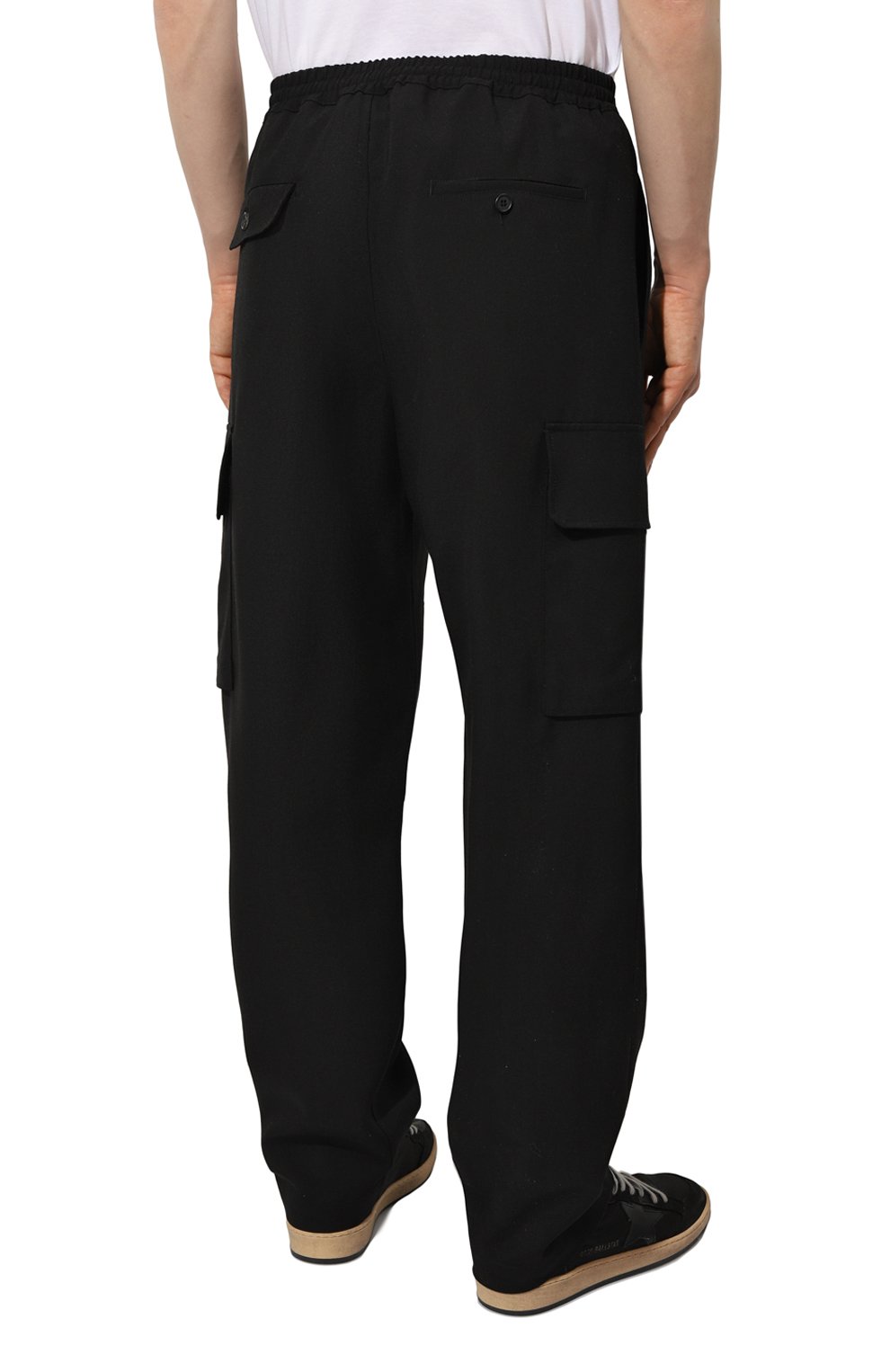 Шерстяные брюки-карго MARNI, арт. PUMU0207U2/TW839, фото 4