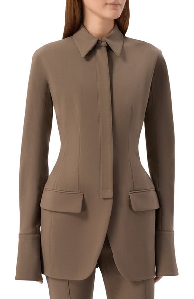 Шерстяной жакет MUGLER, арт. 26F1VE04831035, фото 3