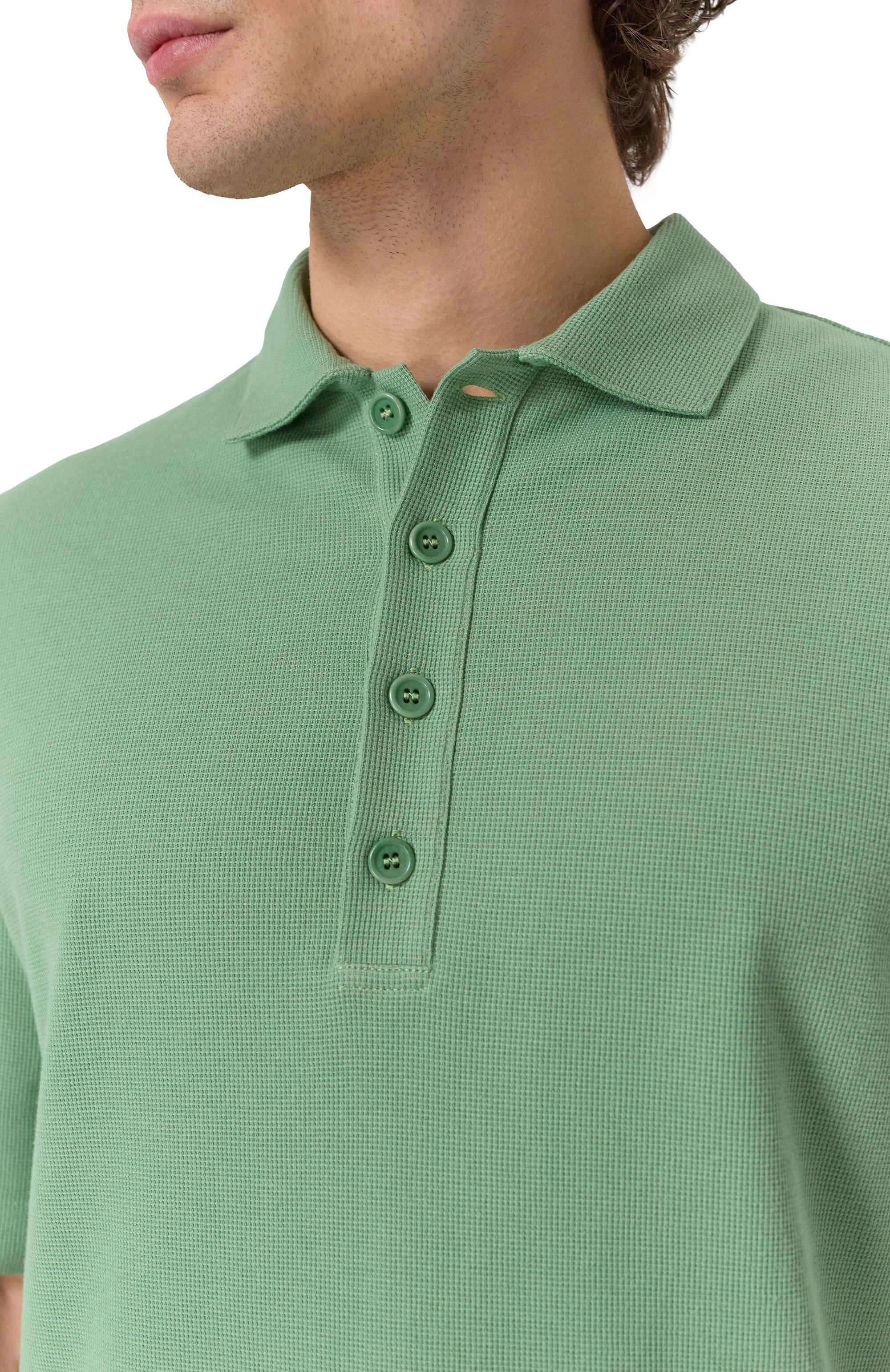 Хлопковое поло MVST, арт. 25E/X1P/0/F011/4061, фото 5